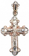 Крест из золота и бриллиантов