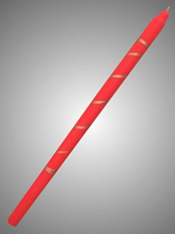 Свеча выносная 0.8кг красная Свеча выносная 0.8кг красная