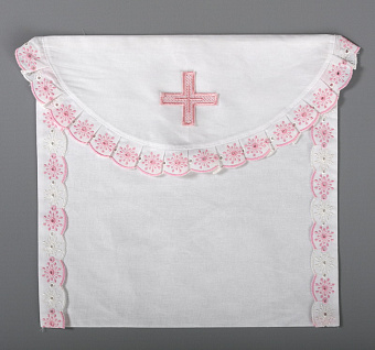 Мешочек церковный 30х30 крестильный с шитьём Мешочек церковный 30х30 крестильный с шитьём