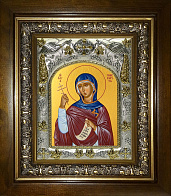 Икона освященная ''Маргарита Антиохийская'', в деревяном киоте