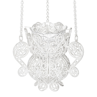 Лампада подвесная №47 литье / серебрение Лампада подвесная №47 литье / серебрение