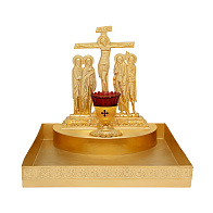 Крышка панихидного стола под песок золочение Крышка панихидного стола под песок золочение