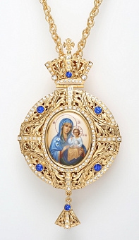 Панагия №101 / золочение / серебро (УИН) Панагия №101 / золочение / серебро (УИН)