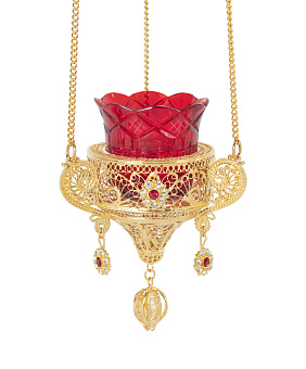 Лампада филигранная №5 / золочение Лампада филигранная №5 / золочение