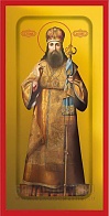 Икона Тихон Задонский святитель с основой из дерева