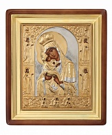 Икона Пресвятая Богородица Почаевская 50х60см оклад