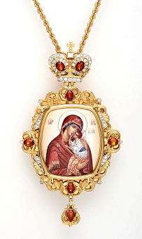 Панагия №153 / золочение / серебро (УИН) Панагия №153 / золочение / серебро (УИН)
