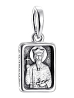 Образ «Святой равноапостольный князь Владимир», серебро 925 пробы