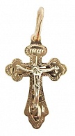Крест православный из коллекции "Москва златоглавая" 1,12 грамм