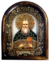 Икона ИОАНН Кронштадтский, Праведный (БИСЕР)