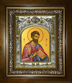Икона МАРК Евангелист, Апостол (СЕРЕБРЯНАЯ РИЗА, КИОТ)