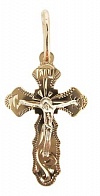 Крест православный из коллекции "Москва златоглавая" 1,09 грамм
