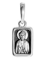 Образ «Святой благоверный князь Игорь», серебро 925 пробы