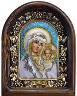 Икона Богородица Казанская ручной работы