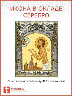 Икона Василий Блаженный