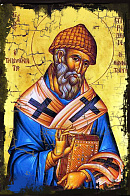 Икона СПИРИДОН Тримифунтский, Святитель (МЕШКОВИНА)