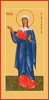 Таисия Египетская преподобная, икона