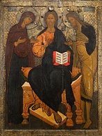 Деисус, икона под старину