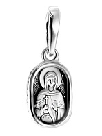 Образ «Святая мученица Валентина», серебро 925 пробы