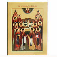 Икона Собор преподобных Оптинских Старцев