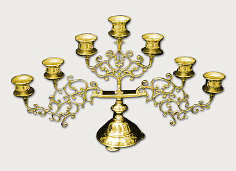 Семисвечник напрестольный Семисвечник напрестольный