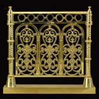 Решетка на солею №1 лак Решетка на солею №1 лак