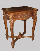 Литийный столик №14 резной декор, частичное золочение Литийный столик №14 резной декор, частичное золочение