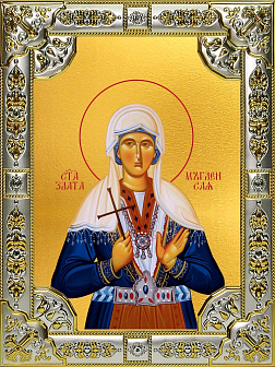 Икона святая великомученица Злата Могленская