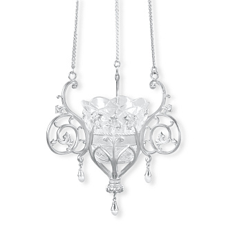 Лампада подвесная №43 литье / серебрение Лампада подвесная №43 литье / серебрение