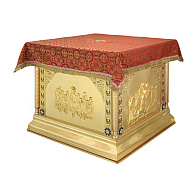 Облачение на престол 1.0*1.0 золочение эмаль Облачение на престол 1.0*1.0 золочение эмаль