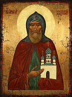 Икона Преподобный Варлаам Серпуховской