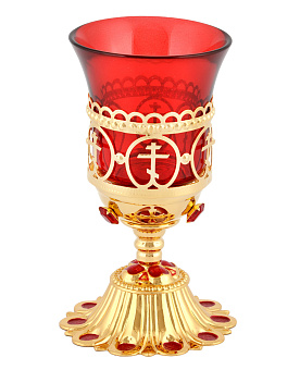 Лампада настольная №12 эмаль золочение Лампада настольная №12 эмаль золочение