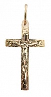 Крест православный из коллекции "Москва златоглавая" 1,6 грамм