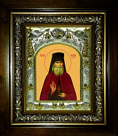 Икона Георгий исповедник Даниловский , в деревяном киоте