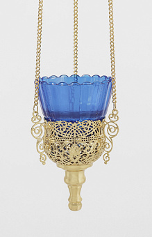 Лампада подвесная №22 золочение Лампада подвесная №22 золочение