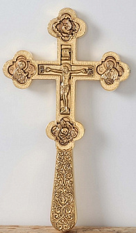 Водосвятный крест с золочением