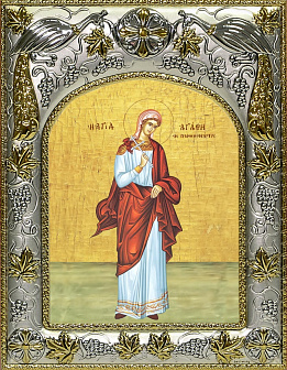 Икона святая мученица Агафия