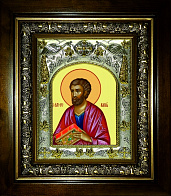 Икона ЛУКА Евангелист, Апостол (СЕРЕБРЯНАЯ РИЗА, КИОТ)