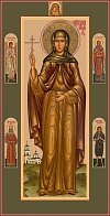 Преподобномученица Дария Зайцева, послушница, икона