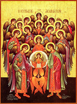 Икона Собор Архистратига Михаила (Собор всех архангелов)